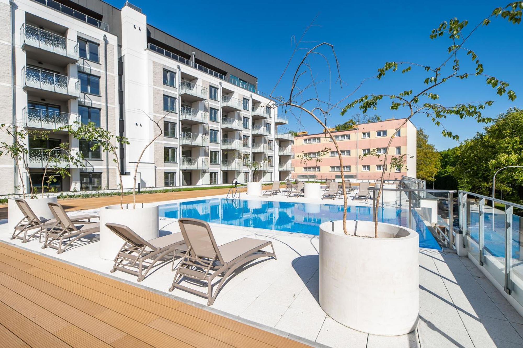 Faro Apartamenty Nadmorskie Tarasy Spa Przy Latarni I Molo Baseny, Sauny, Fitness I Parking W Cenie Колобжег Экстерьер фото